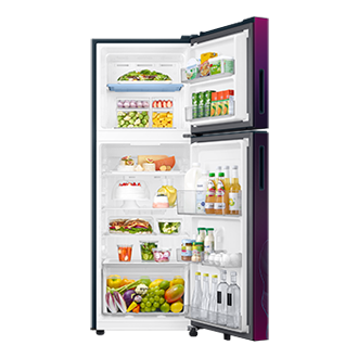 236 L Convertible Double Door Refrigerator RT40H28U2PR Hydrangea Plum