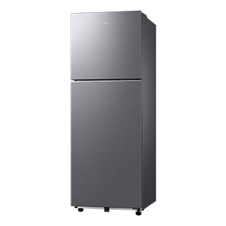 RT40H28U3 op Mounted Freezer Refrigerator 2-in-1 smart conversion 265L R-Perspective Silver 