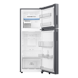 RT40H28U3 op Mounted Freezer Refrigerator 2-in-1 smart conversion 265L Front-Open Silver 