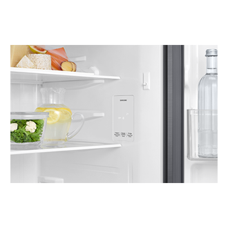 RT40H28U3 op Mounted Freezer Refrigerator 2-in-1 smart conversion 265L Detail-Display Silver 