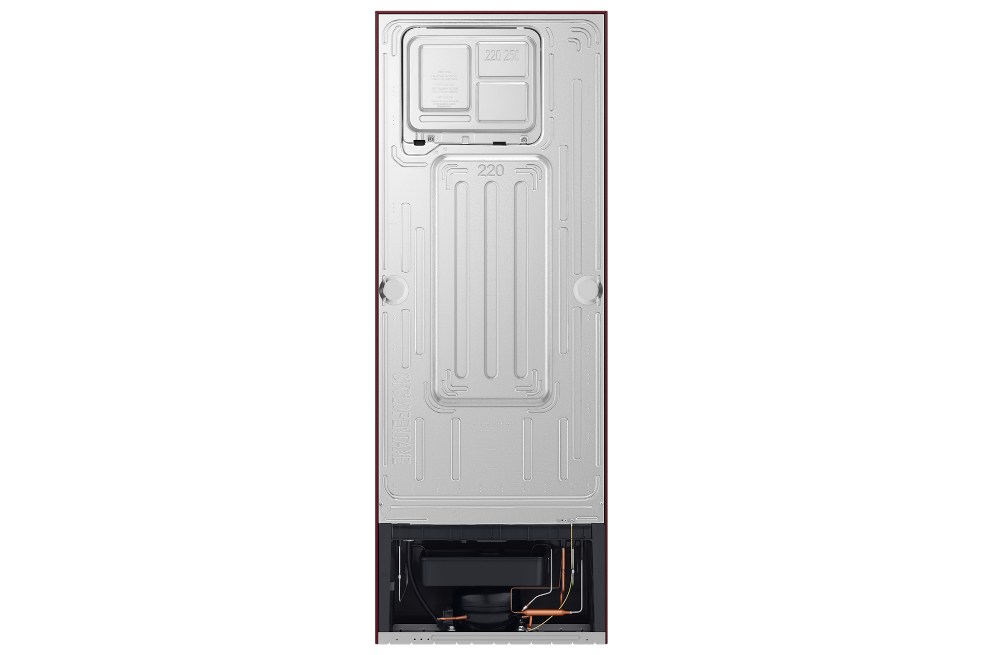 RT40H28W2 Top Mounted Freezer Refigerator All-Around Cooling 236L Back Purple 