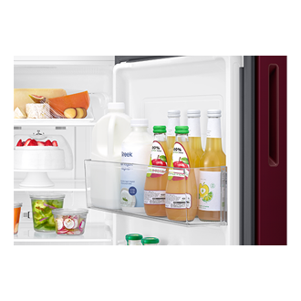 RT40H28W2 Top Mounted Freezer Refigerator All-Around Cooling 236L Detail2 Purple 