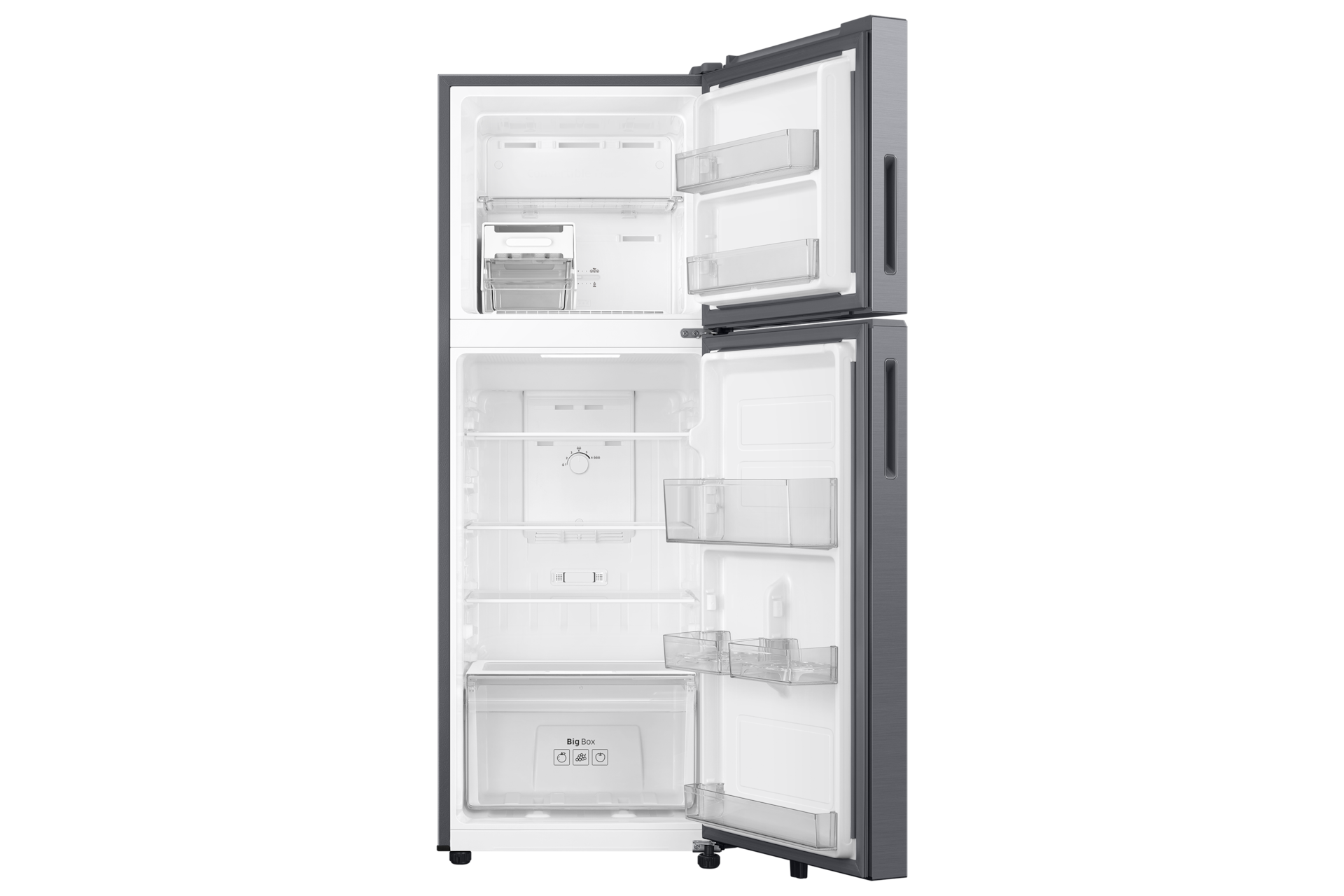 RT40H28W2 Top Mounted Freezer Refigerator All-Around Cooling 236L Front-Open Silver 