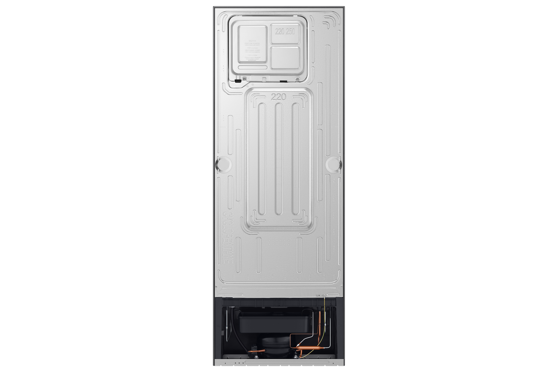 RT40H28W2 Top Mounted Freezer Refigerator All-Around Cooling 236L Back Silver 
