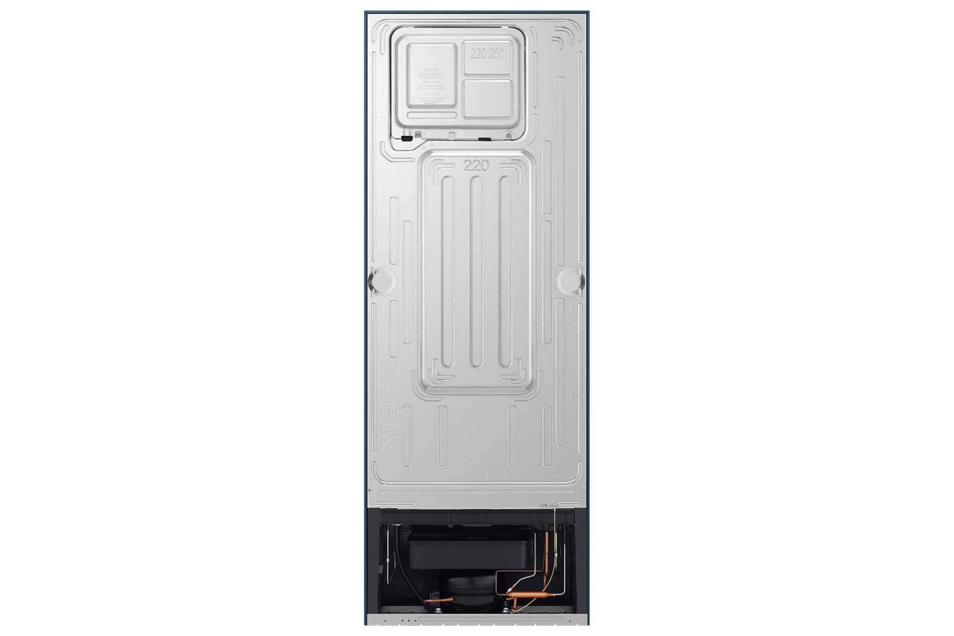 RT40H28W2 Top Mounted Freezer Refigerator All-Around Cooling 236L Back Purple 