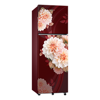 RT40H30U2 Top Mounted Freezer Refigerator 2-in-1 smart conversion 256L L-Perspective Red 
