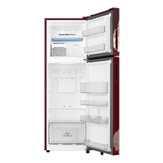 RT40H30U2 Top Mounted Freezer Refigerator 2-in-1 smart conversion 256L Front-Open Red 
