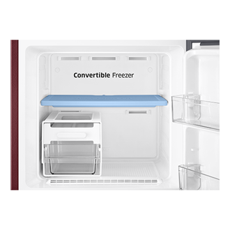 RT40H30U2 Top Mounted Freezer Refigerator 2-in-1 smart conversion 256L Detail Red 