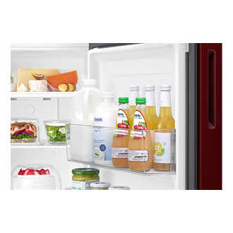 RT40H30U2 Top Mounted Freezer Refigerator 2-in-1 smart conversion 256L Detail2 Red 