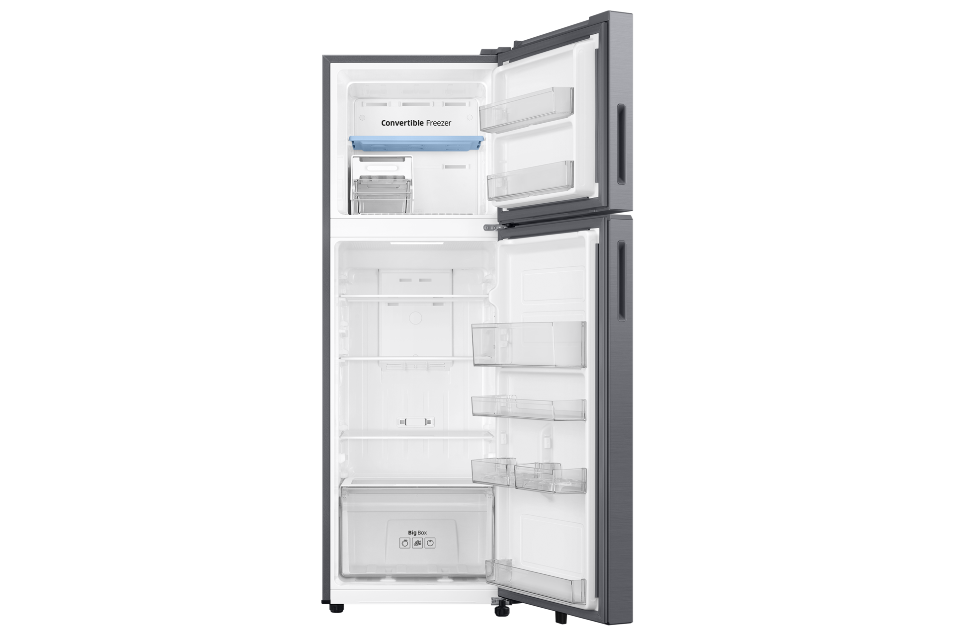 RT40H30U3 Top Mounted Freezer Refrigerator 2-in-1 smart conversion 265L Front-Open Silver 
