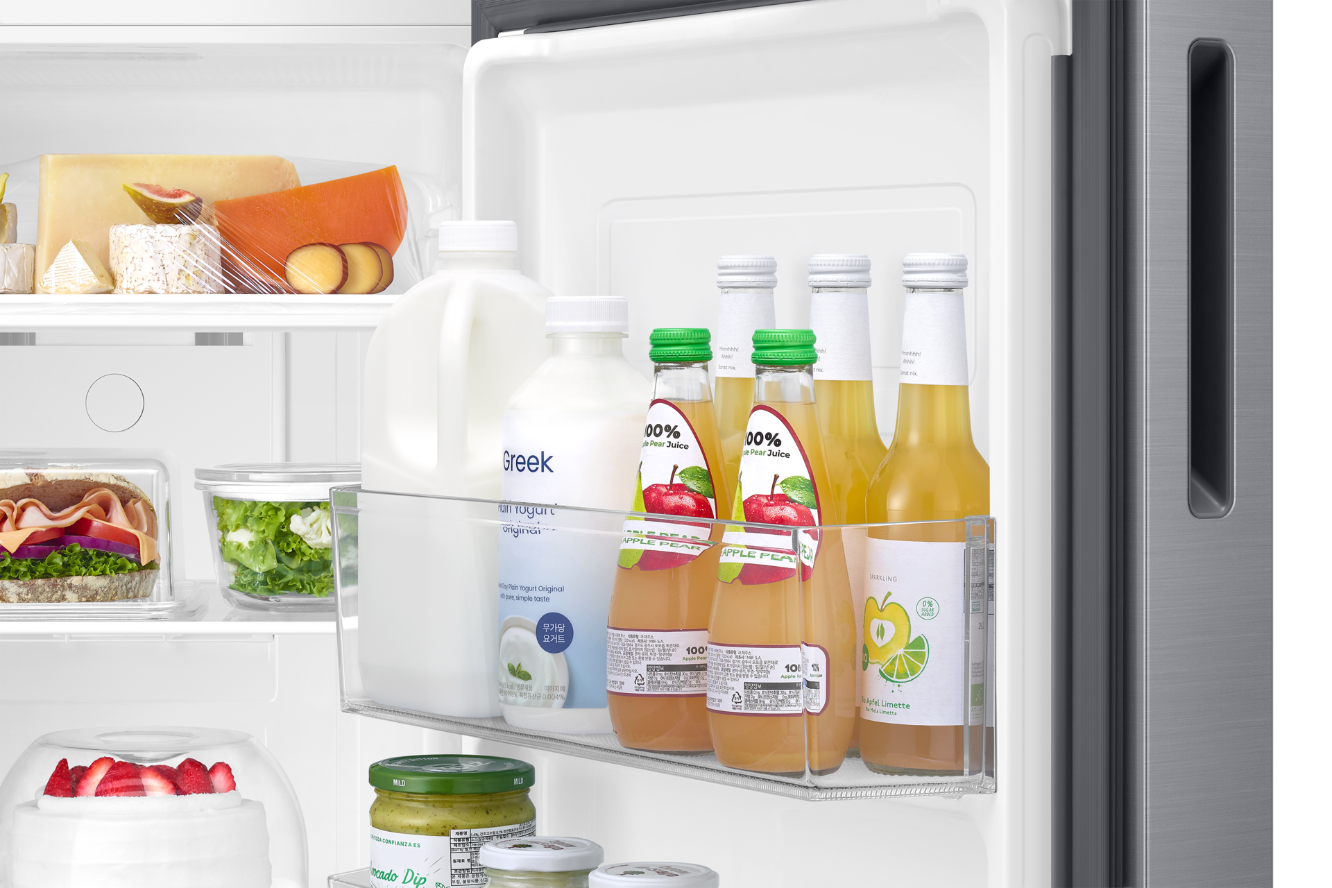 RT40H30U3 Top Mounted Freezer Refrigerator 2-in-1 smart conversion 265L Detail2 Silver 