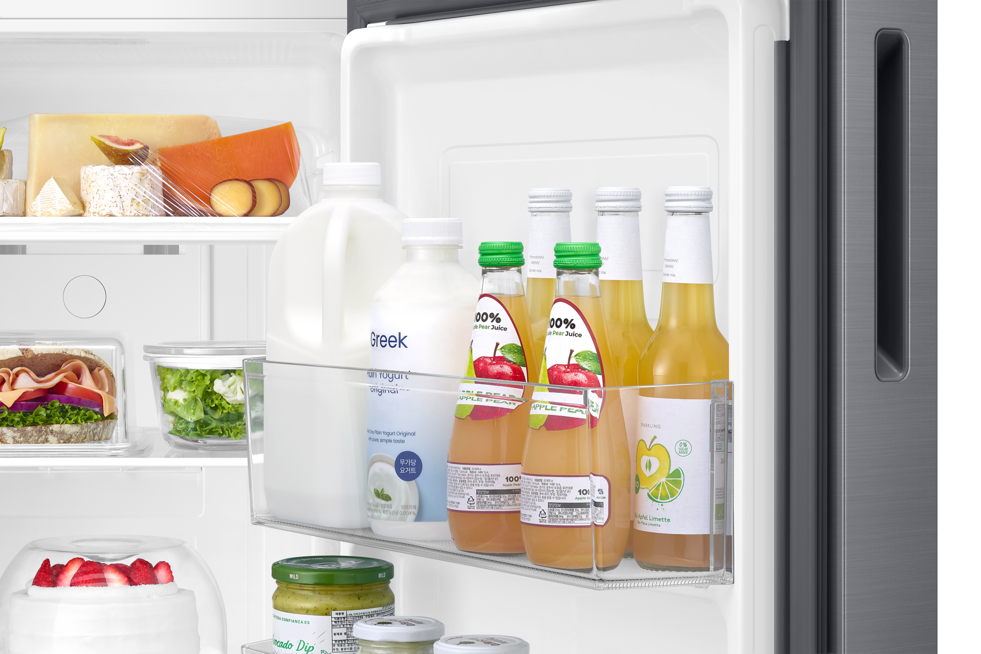 RT40H30U3 Top Mounted Freezer Refrigerator 2-in-1 smart conversion 265L Detail2 Silver 