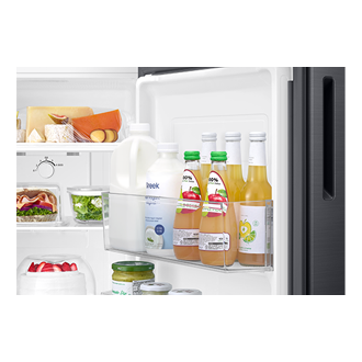 RT40H30W2P Top Mounted Freezer Refigerator All-Around Cooling 236L Detail2 Black 