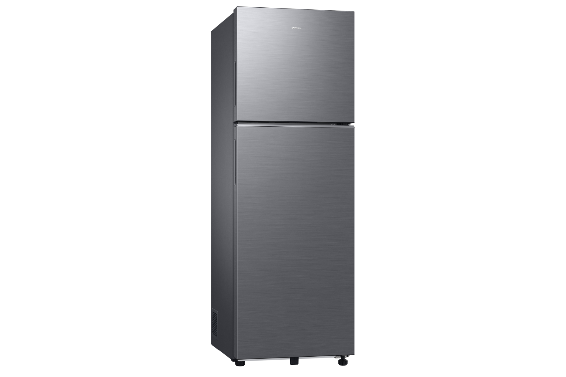 RT40H30W3 Double Door Refrigerator with All Around Cooling L-Perspective Silver 