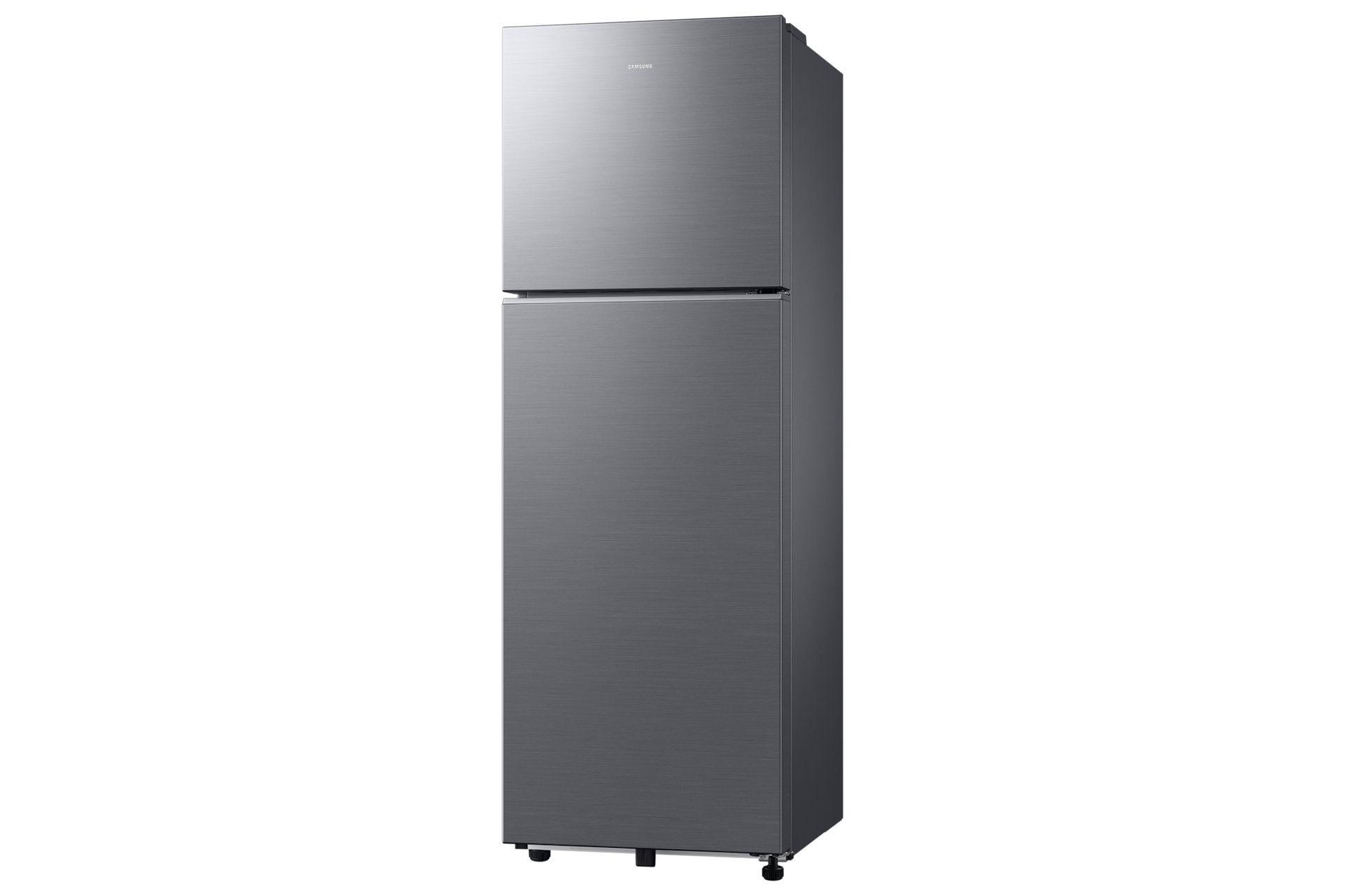RT40H30W3 Double Door Refrigerator with All Around Cooling R-Perspective Silver 