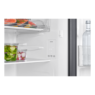RT40H30W3 Double Door Refrigerator with All Around Cooling Detail-Display Silver 