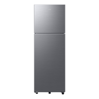 RT40H30W3 Double Door Refrigerator with All Around Cooling Front Silver 