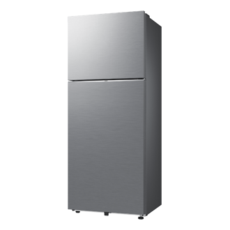 396 L Bespoke AI Double Door Refrigerator RT41HG6A22S8 R-Perspective Silver 