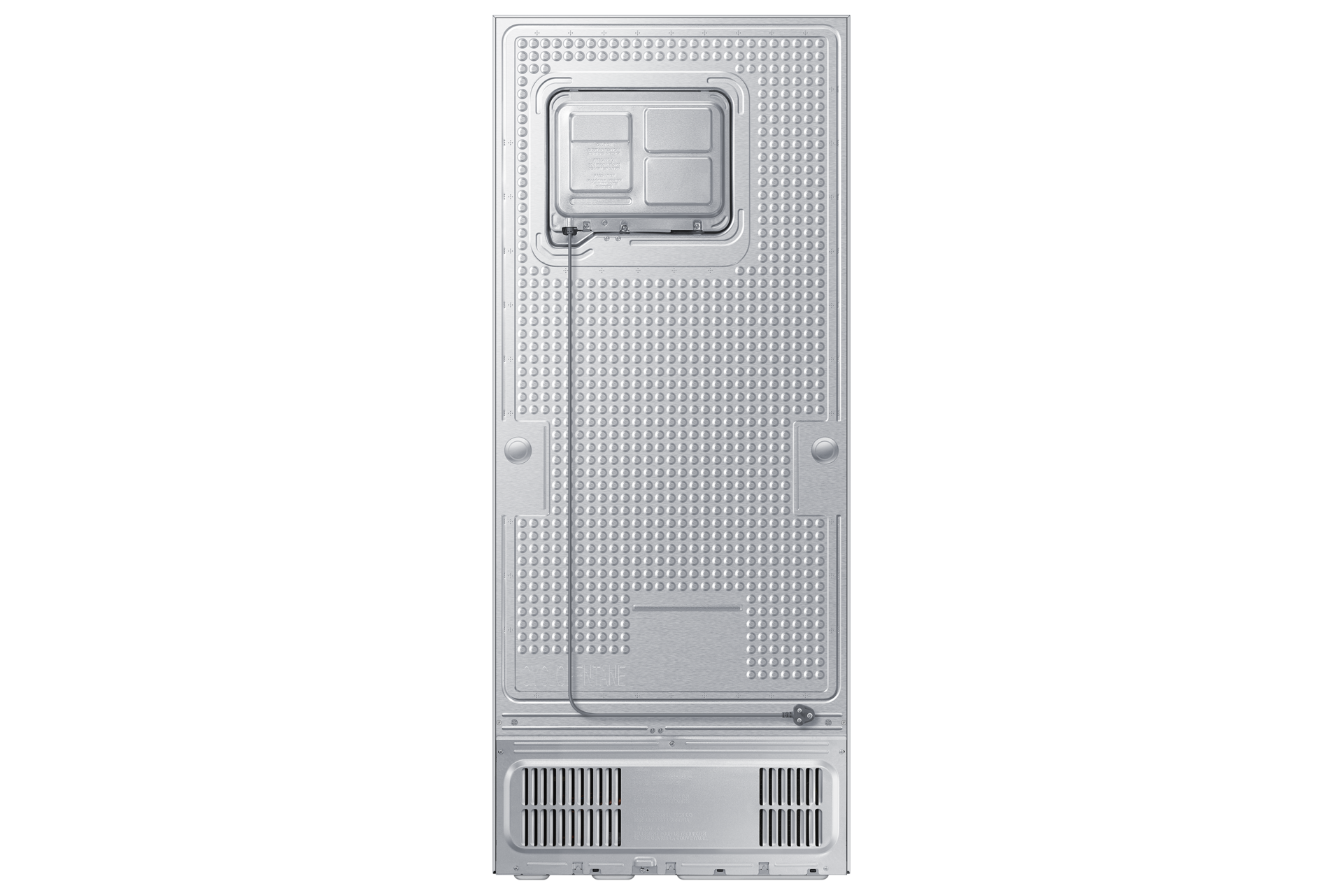 396 L Bespoke AI Double Door Refrigerator RT41HG6A42SL Back Silver 