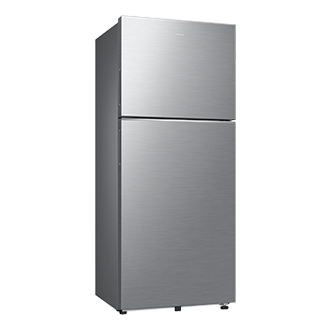 396 L Bespoke AI Double Door Refrigerator RT41HG6A42SL EZ Clean Steel