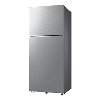 396 L Bespoke AI Double Door Refrigerator RT41HG6A42SL EZ Clean Steel