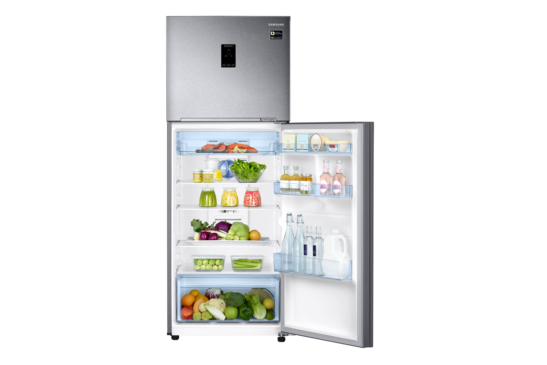 front-bottom-open-with-food Silver