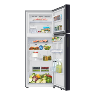 RT45HB6A42 RT6300DH Top Mount Freezer with  Twin Cooling Plus Front-Open-With-Food Black 
