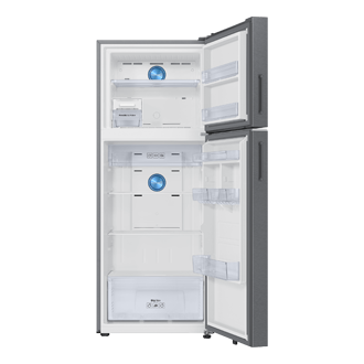 419 L Bespoke AI Double Door Refrigerator RT45HG6A22S8 Elegant Inox