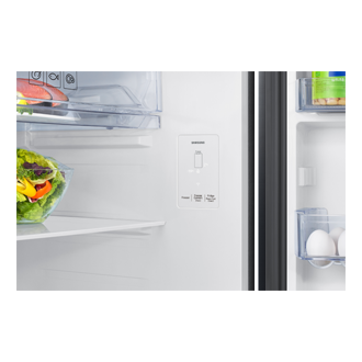 RT45HG6A43 RT6300DH Top Mount Freezer with  Twin Cooling Plus Detail-Display Black 