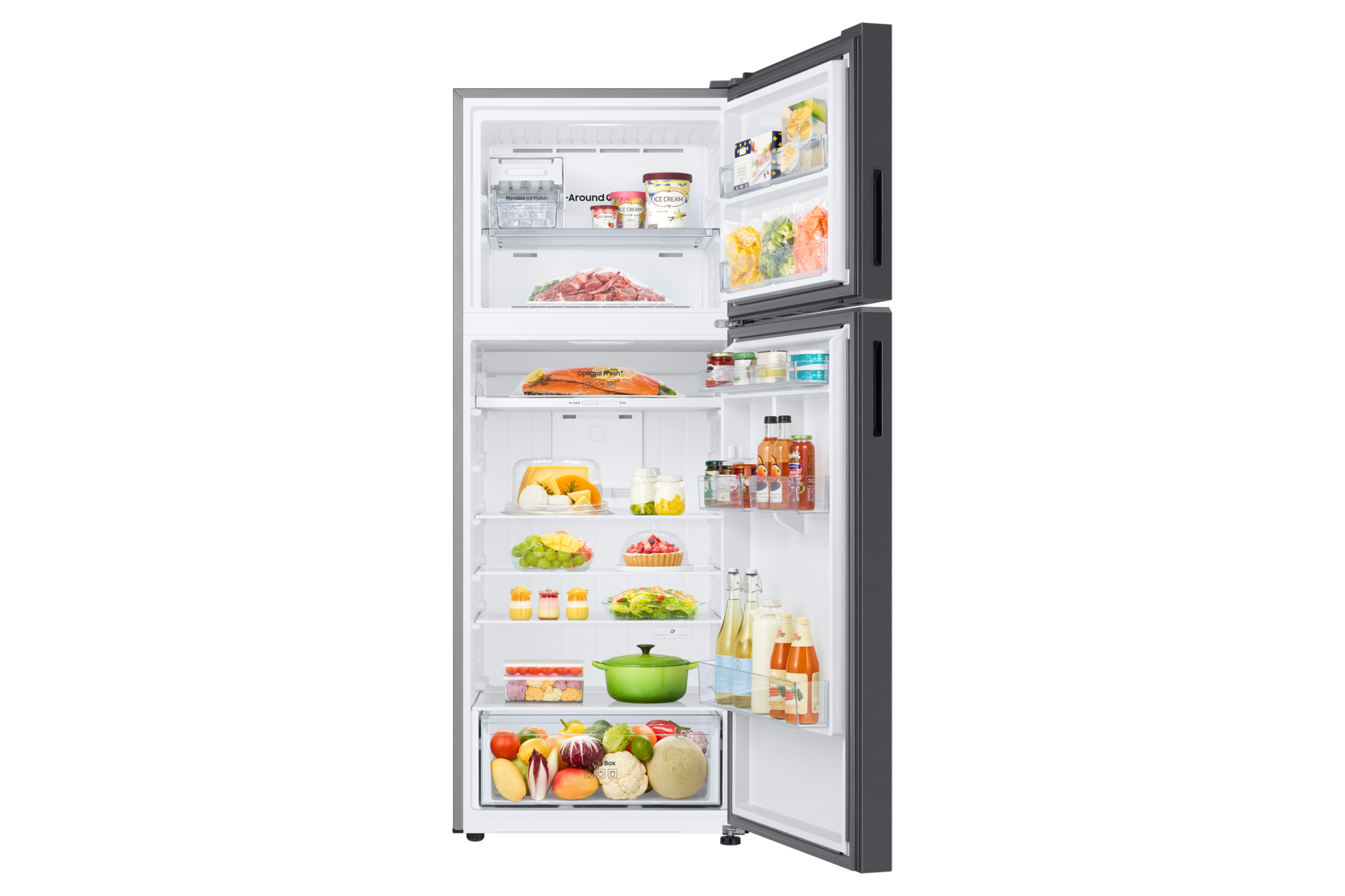 front-open-with-food Black