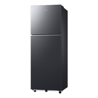 RT80H28U2F Double Door Refrigerator with Bespoke AI R-Perspective Black 