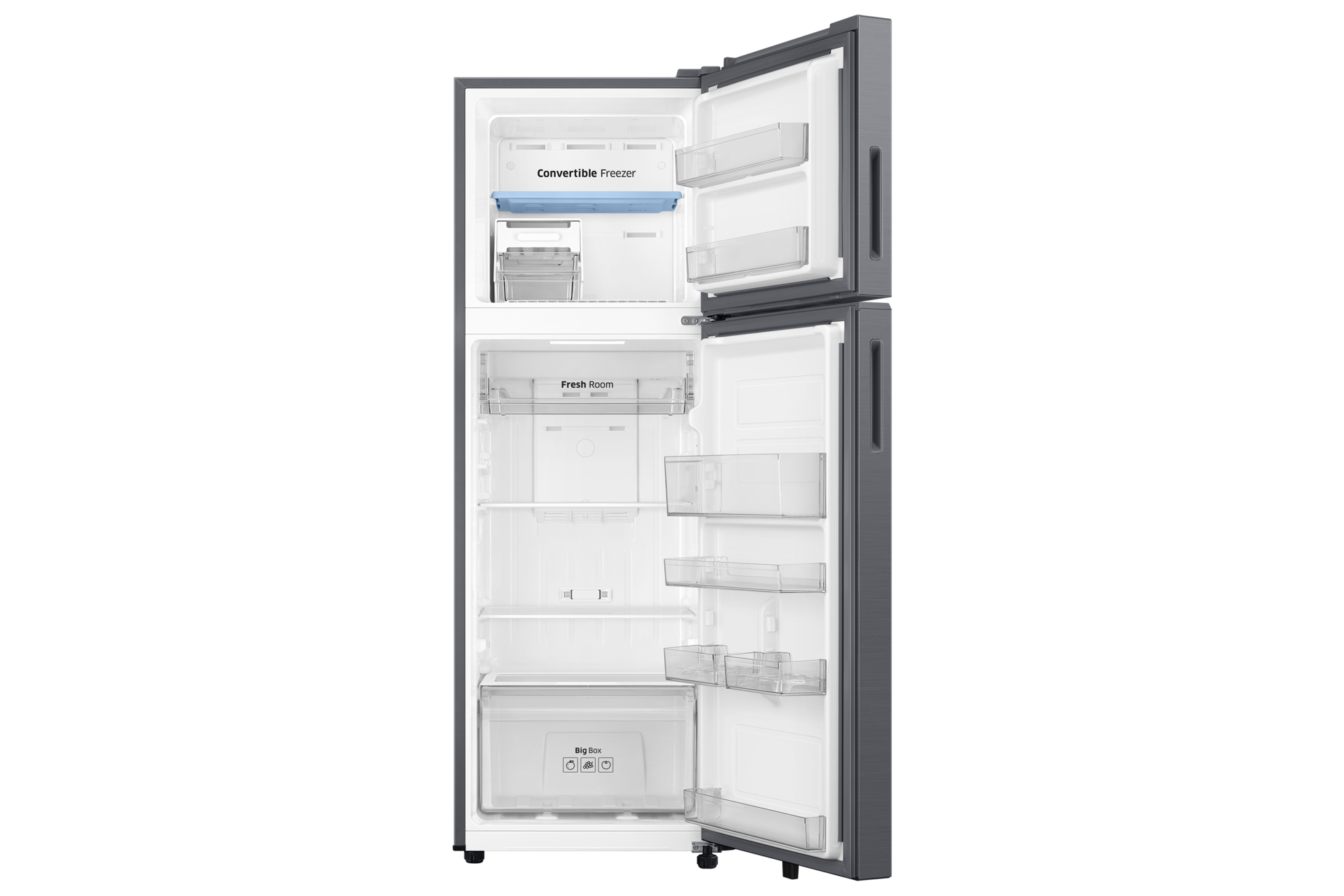 RT80H30U3 Top Mounted Freezer Refigerator AI Energy Mode 256L Front-Open Silver 