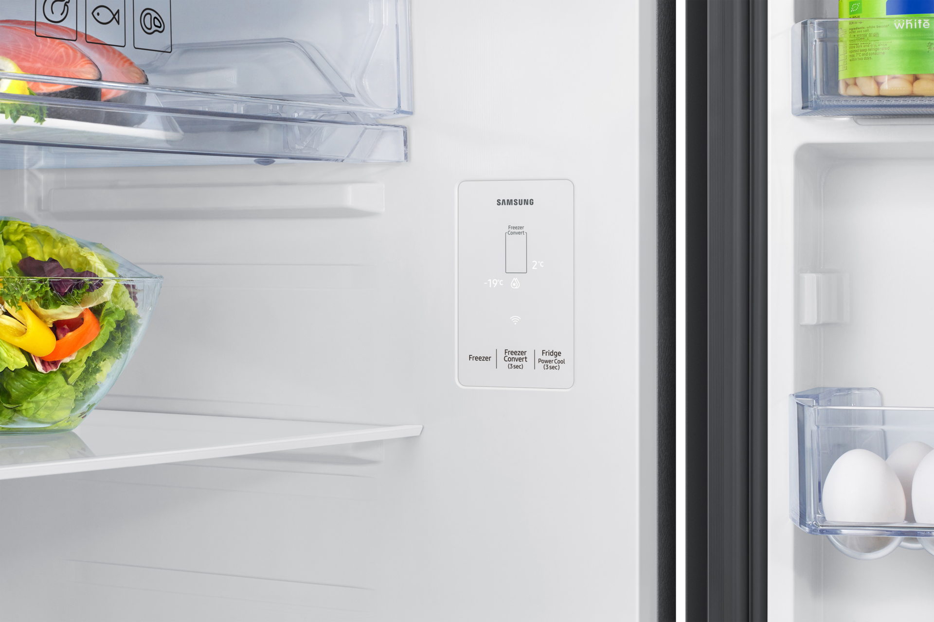 RT80H51C3 Refrigerator TMF Convertible 5-in-1 Detail-Display Black 
