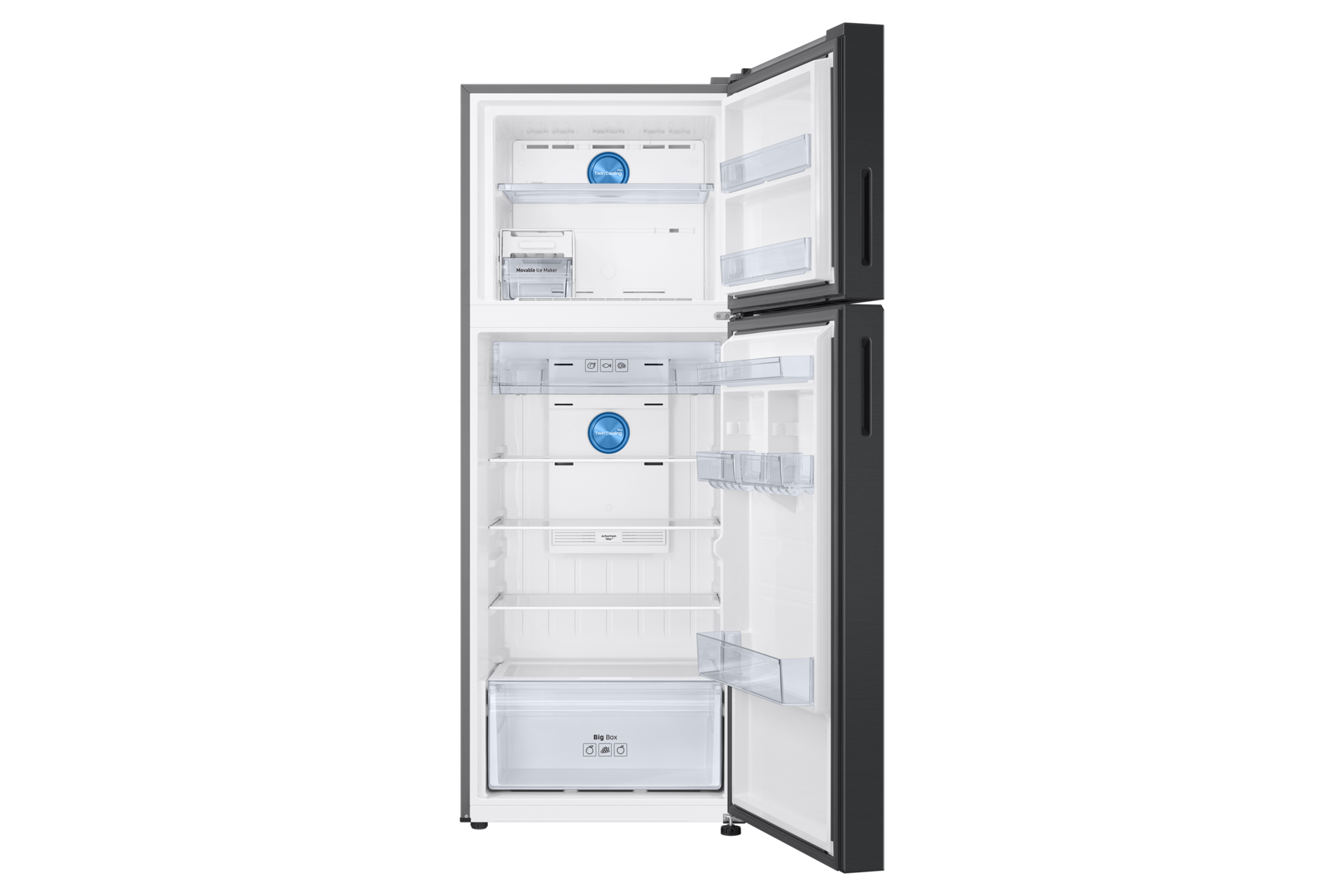 RT80H51C3 Refrigerator TMF Convertible 5-in-1 Front-Open Black 