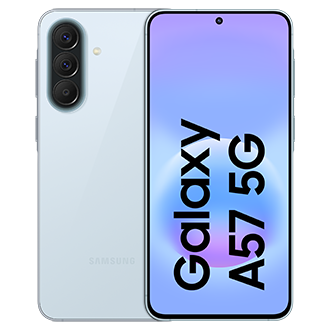 Galaxy A57 5G (8 GB Memory) Front Awesome Icyblue