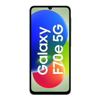 Galaxy F70e 5G (6 GB Memory) Spotlight Blue
