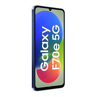 Galaxy F70e 5G (6 GB Memory) Spotlight Blue