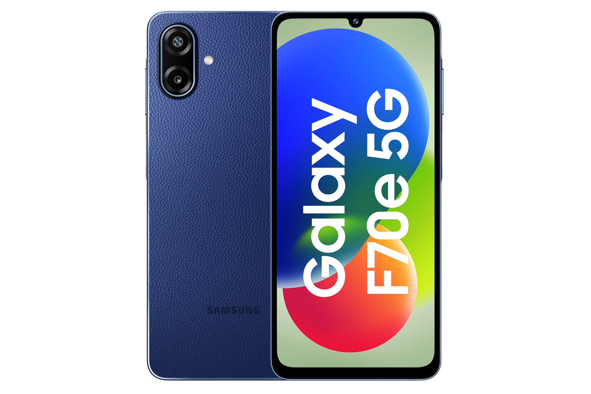 galaxy f70e 5g (6 gb memory) blue arctic 128 gb