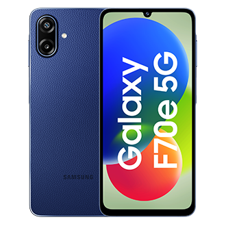 Galaxy F70e 5G (6 GB Memory) Spotlight Blue