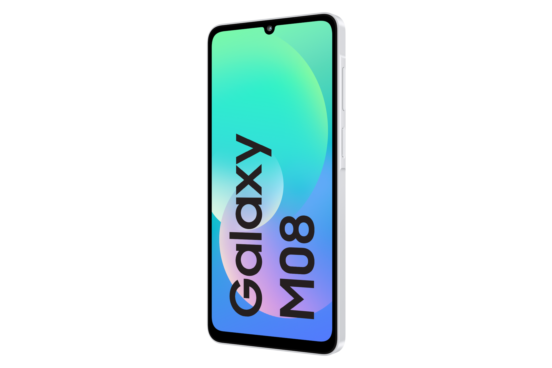 Galaxy M08 LTE (4 GB Memory) Front-R30 Silver 