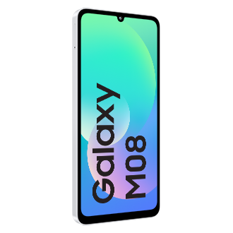 Galaxy M08 LTE (4 GB Memory) Front-L30 Silver 