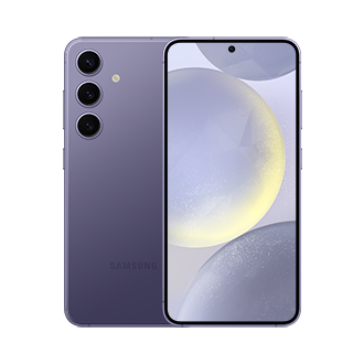 Galaxy S24 Front Cobalt Violet 