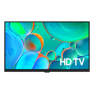 Size HD TV H5000F HD Smart TV (2025) Front Black 