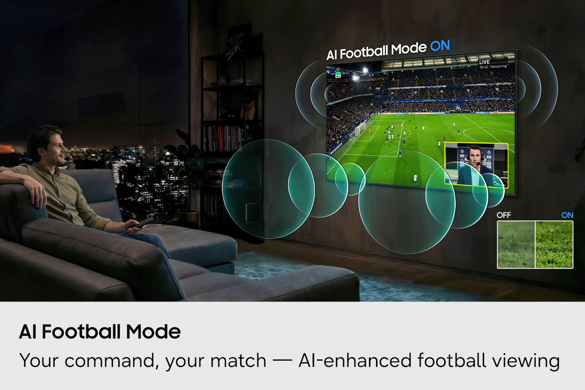 1.63 m (65) Mini LED M80H 4K Smart TV 2026 Black