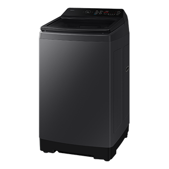 10.0 kg Ecobubble™ Top Load Washing Machine with Heater, WA40F10H2B R-Perspective Cotta Charcoal 