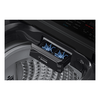 10.0 kg Ecobubble™ Top Load Washing Machine with Heater, WA40F10H2B Detail3 Cotta Charcoal 