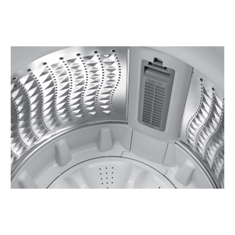 10.0 kg Ecobubble™ Top Load Washing Machine with Heater, WA40F10H2B Detail2 Cotta Charcoal 