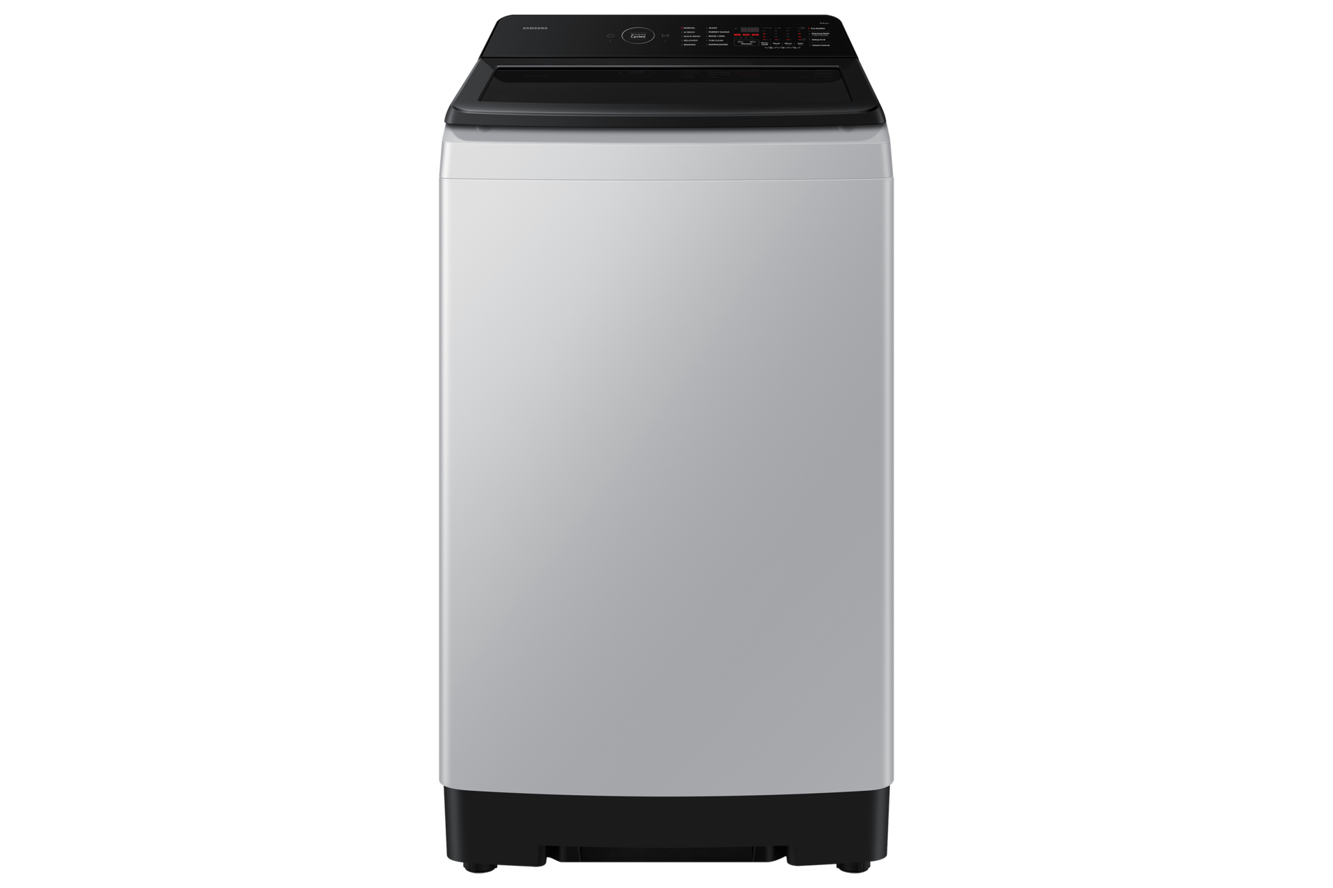 10.0 kg top load washing machine with ai wash and ecobubble, wa80f10e2l gray 10.0 kg