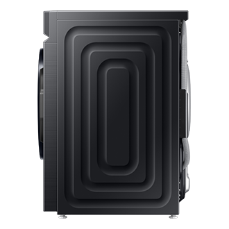 WD12FB7B3 Bespoke AI Laundry (Combo) with AI Ecobubble™ R-Side Black 