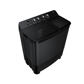 8.0 kg Semi Automatic Washing Machine with Toughened Glass Lid, WT80F4560GD L-Dynamic Black 
